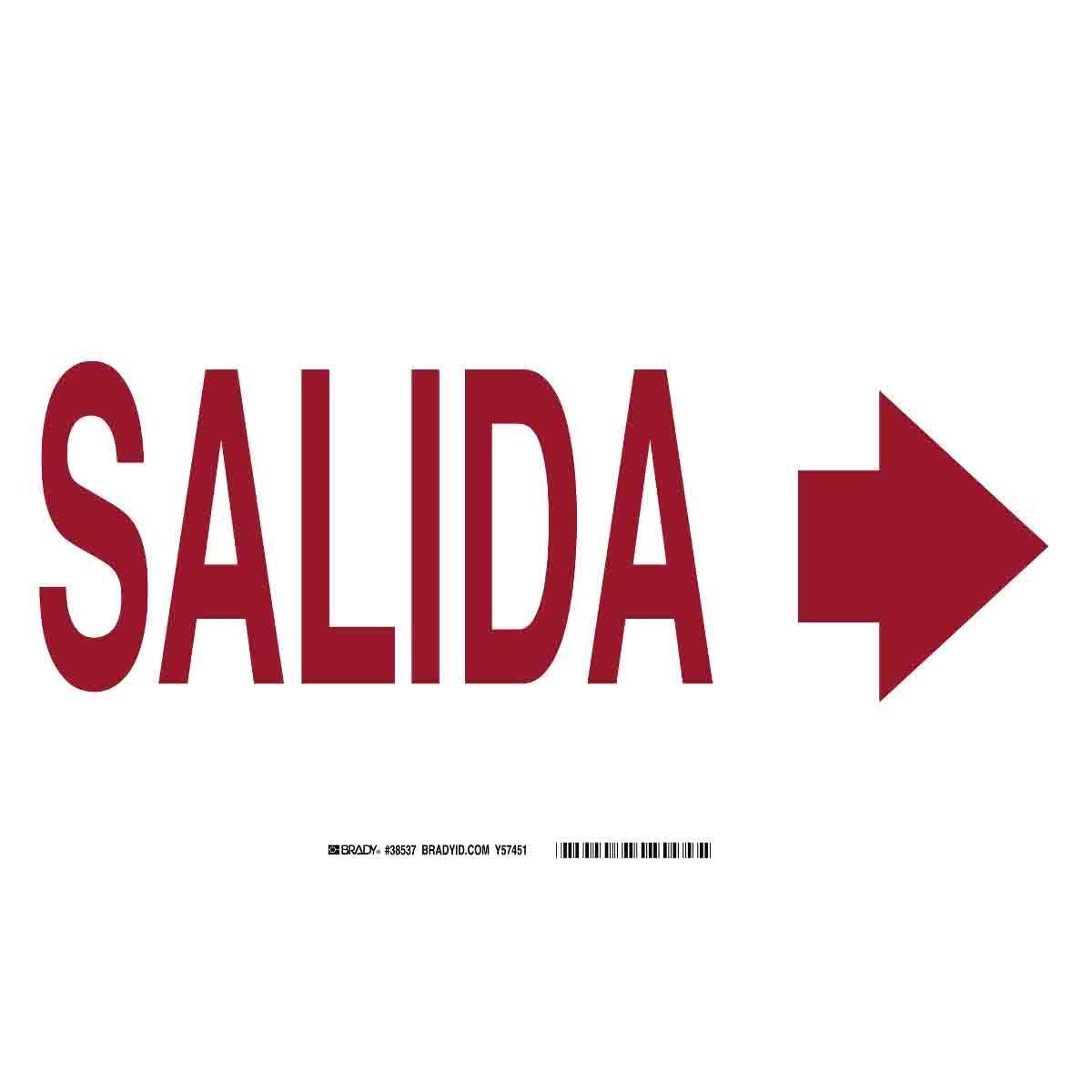 Brady® 38537 Fire, Emergency, Exit & First Aid Signs