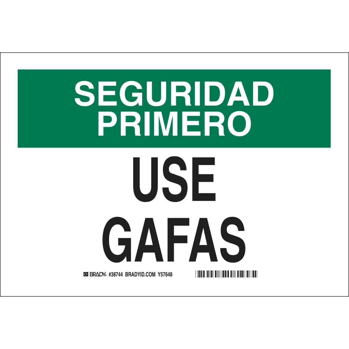 Brady® 38720 Accident Prevention Signs