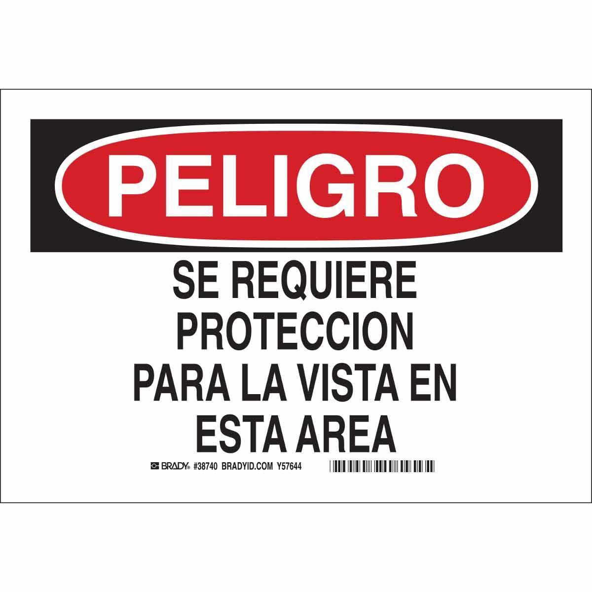 Brady® 38740 Accident Prevention Signs