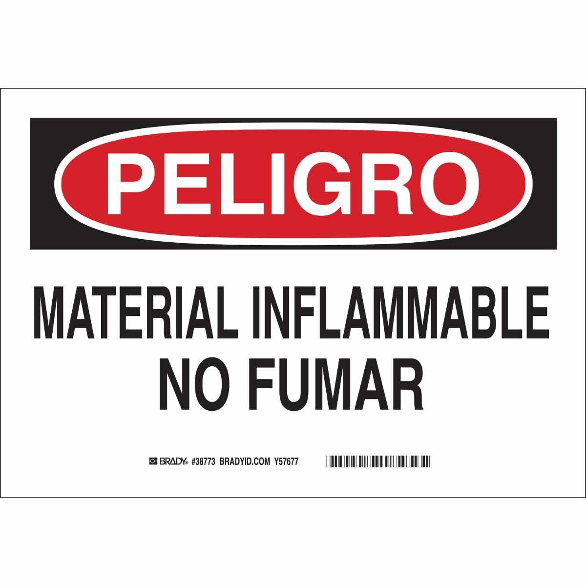 Brady® 38773 Chemical & Hazardous Material Signs