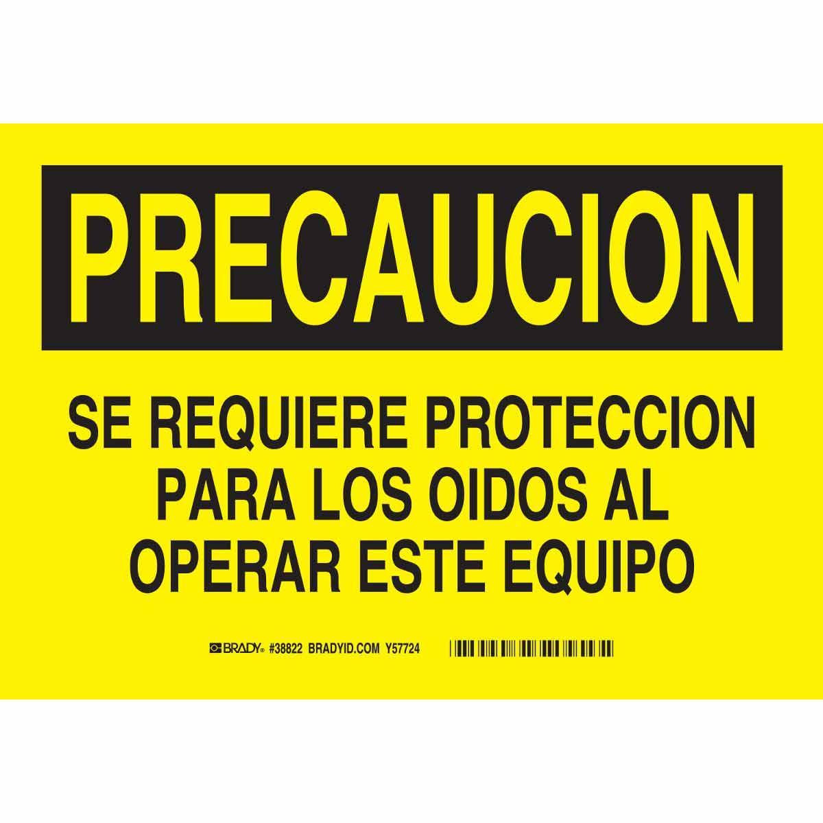 Brady® 38822 Accident Prevention Signs