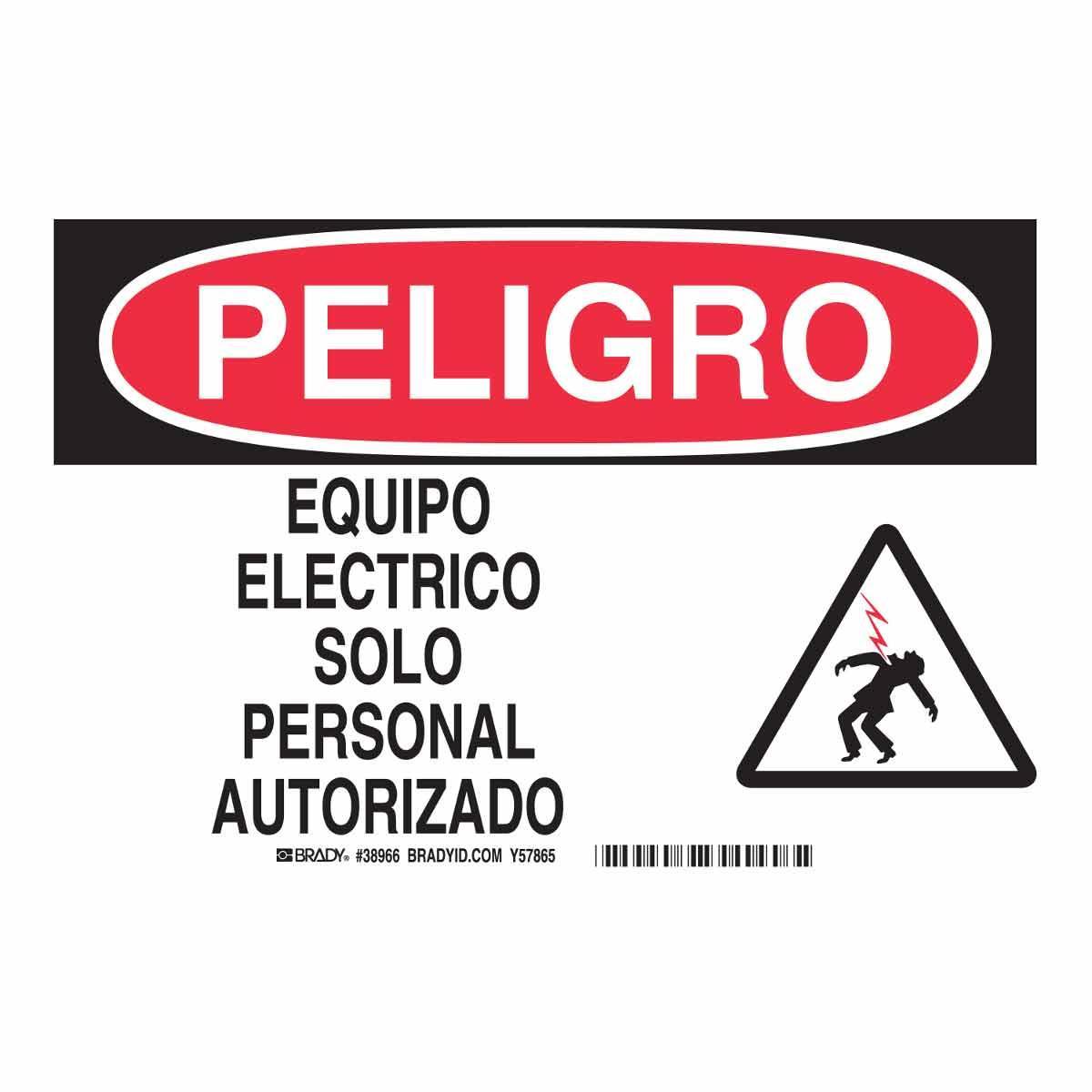Brady® 38966 Accident Prevention Signs