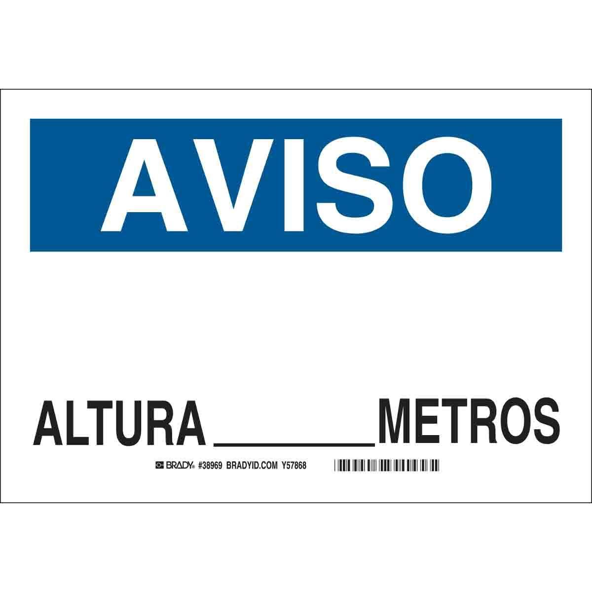 Brady® 38969 Accident Prevention Signs