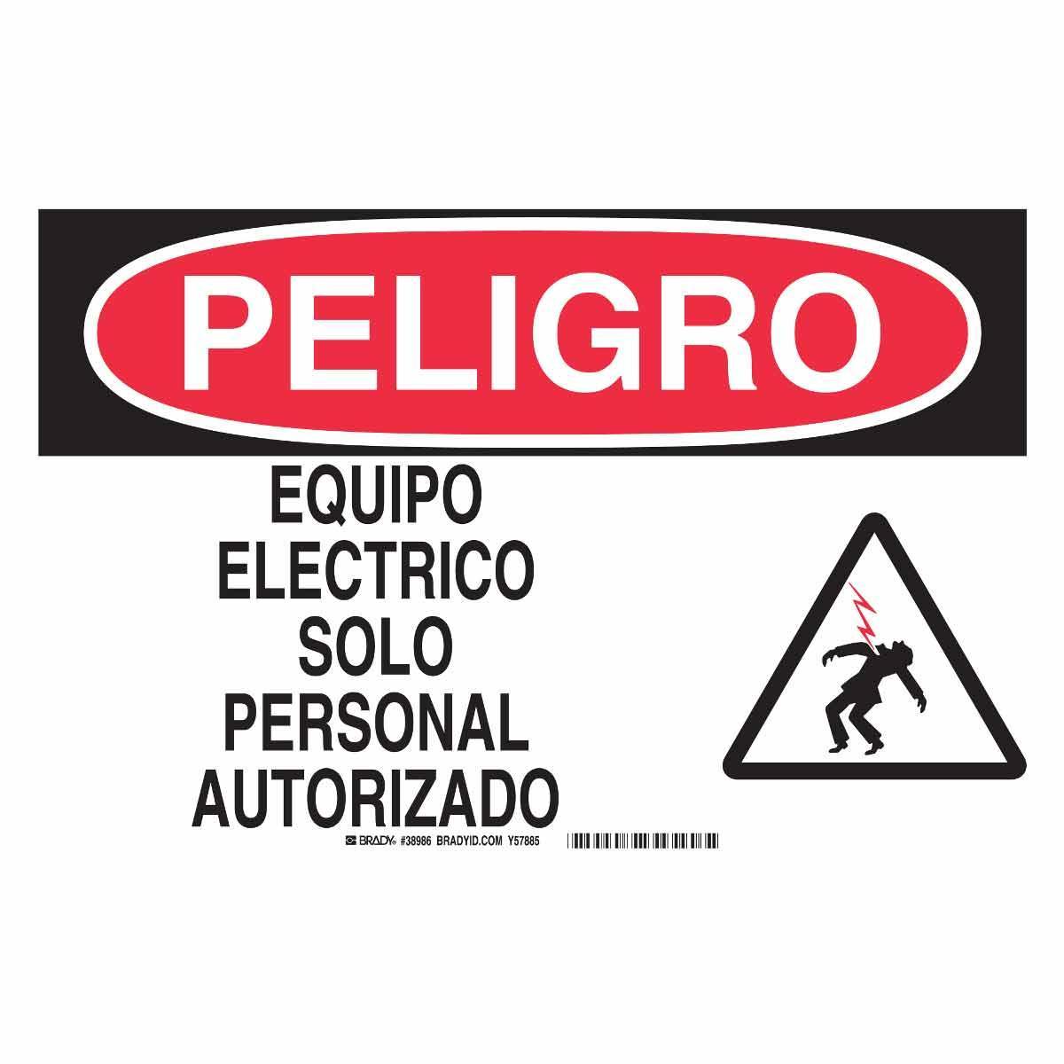 Brady® 38986 Accident Prevention Signs
