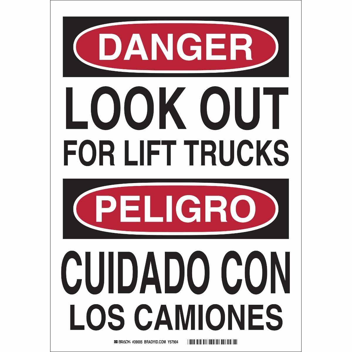 Brady® 39005 Accident Prevention Signs