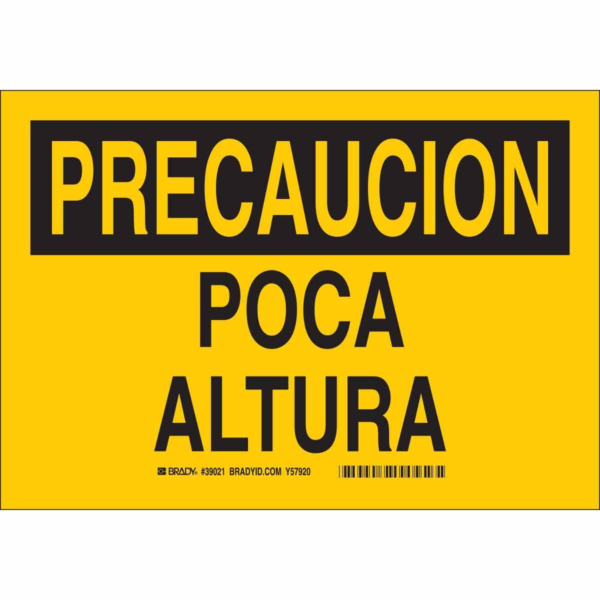 Brady® 39021 Accident Prevention Signs