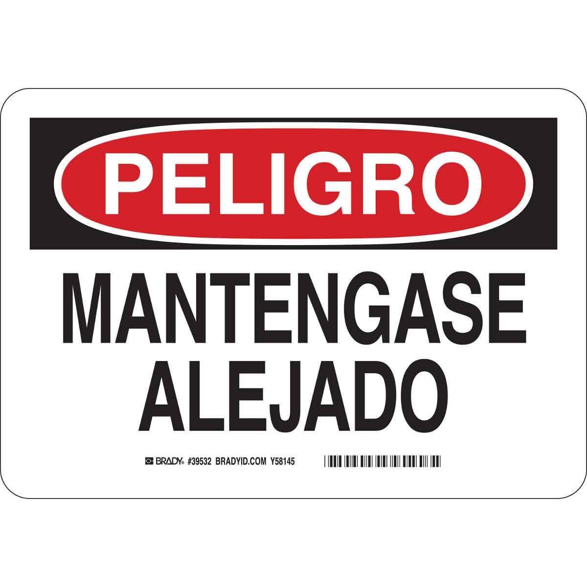 Brady® 39532 Access & Security Signs