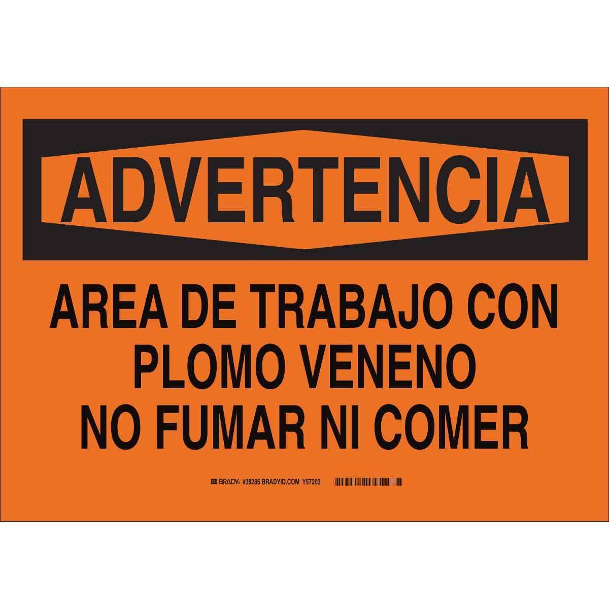 Brady® 39676 Chemical & Hazardous Material Signs