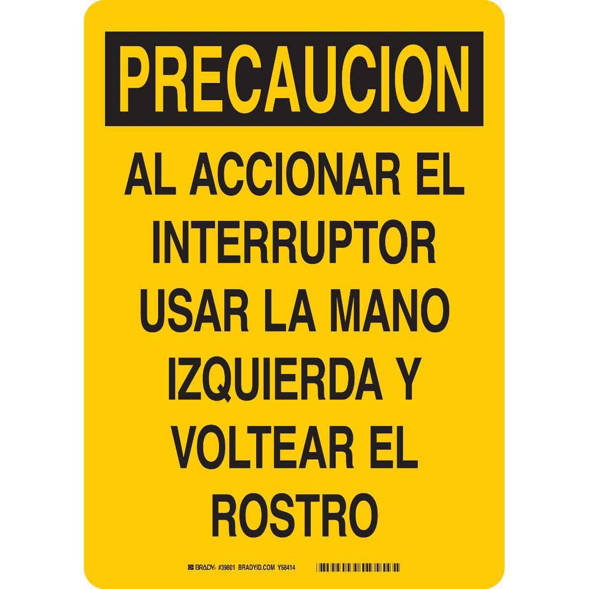 Brady® 39801 Accident Prevention Signs