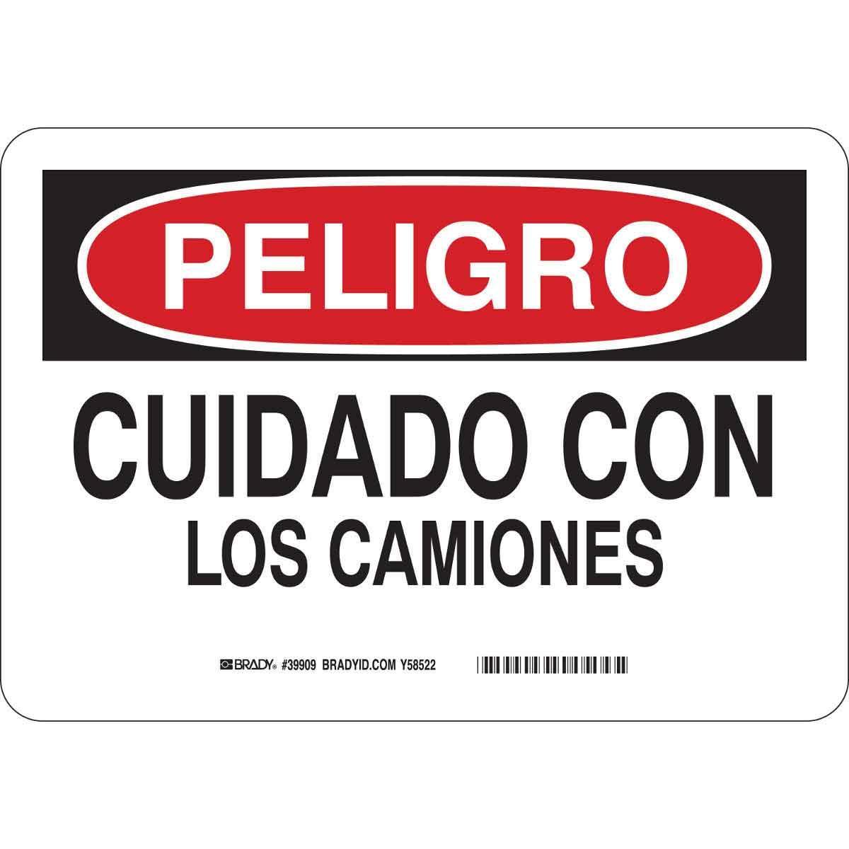 Brady® 39909 Accident Prevention Signs