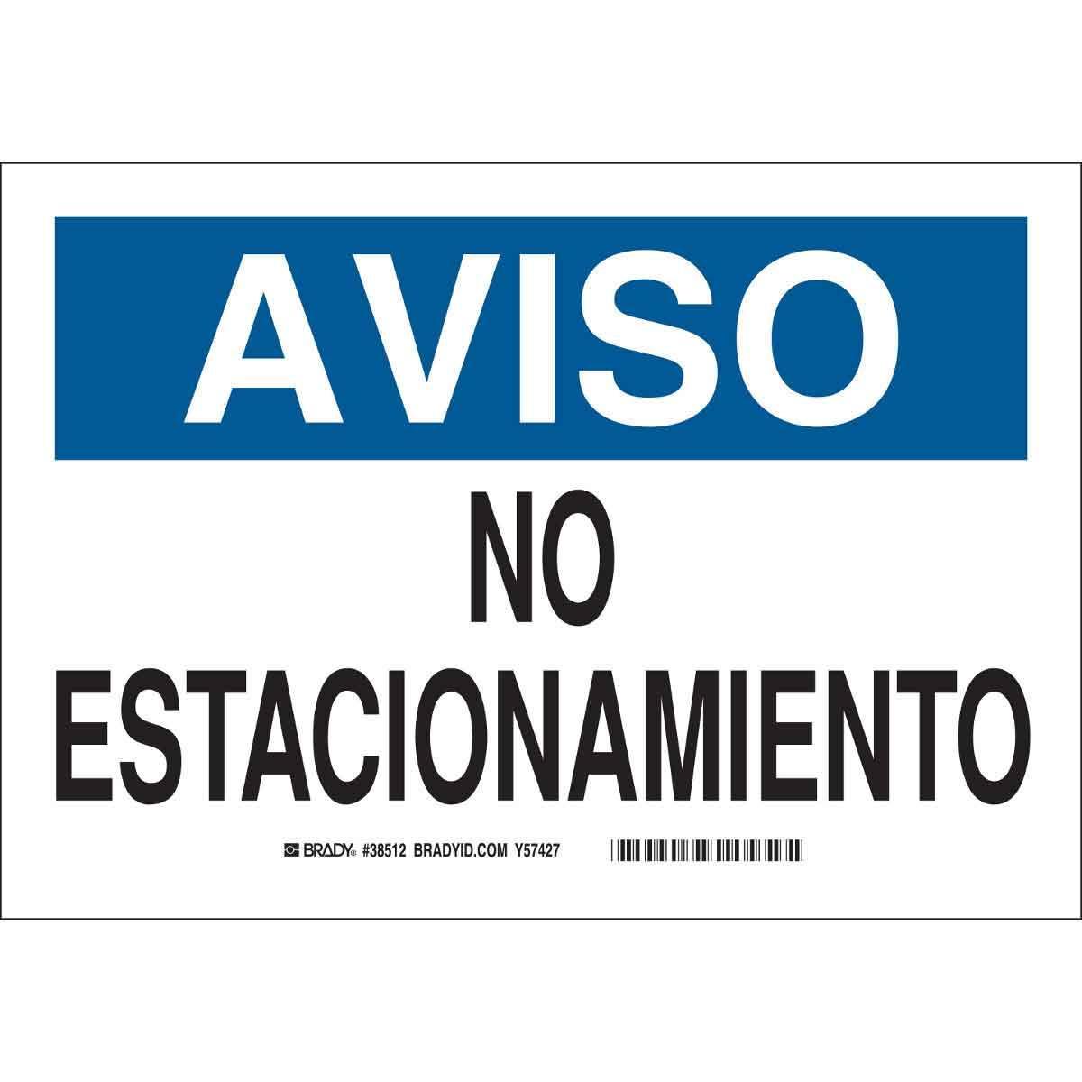 Brady® 39910 Parking & Traffic Signs