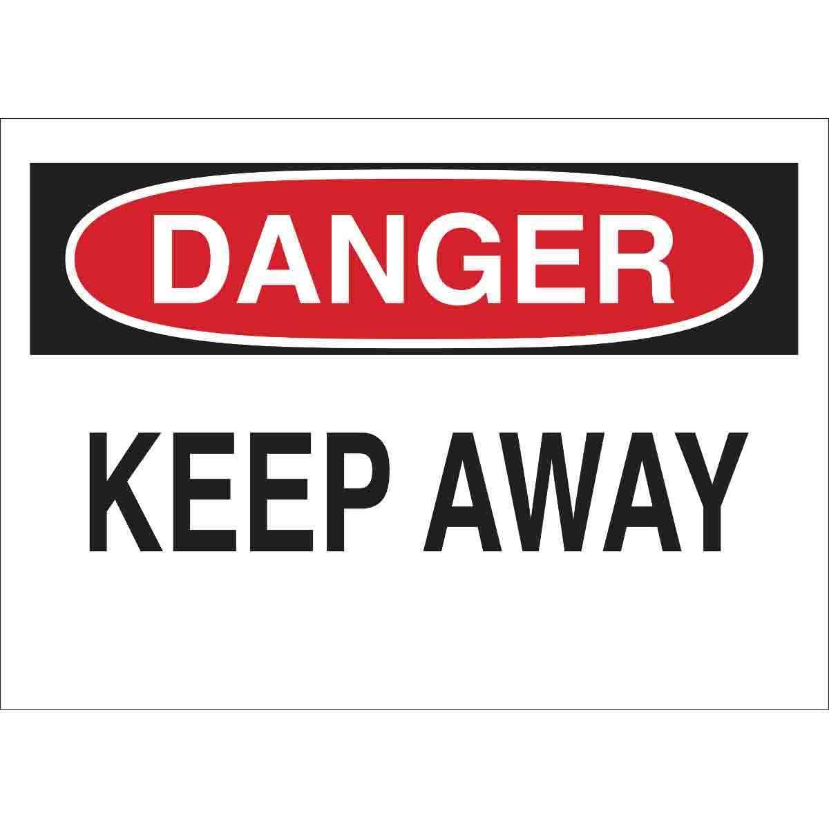 Brady® 40672 Access & Security Signs