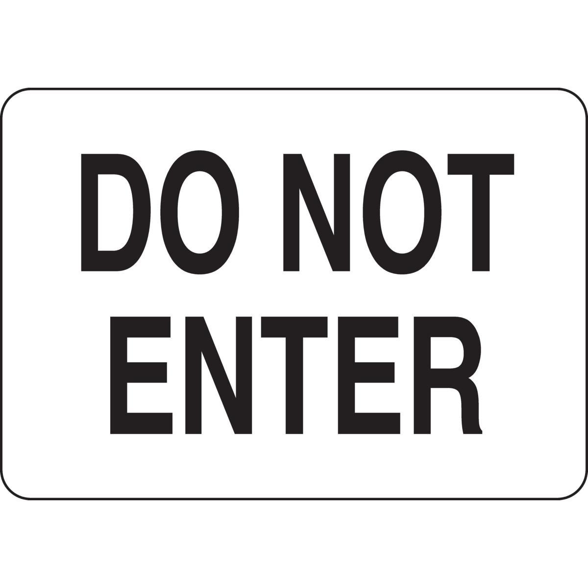 Brady® 40781 Access & Security Signs