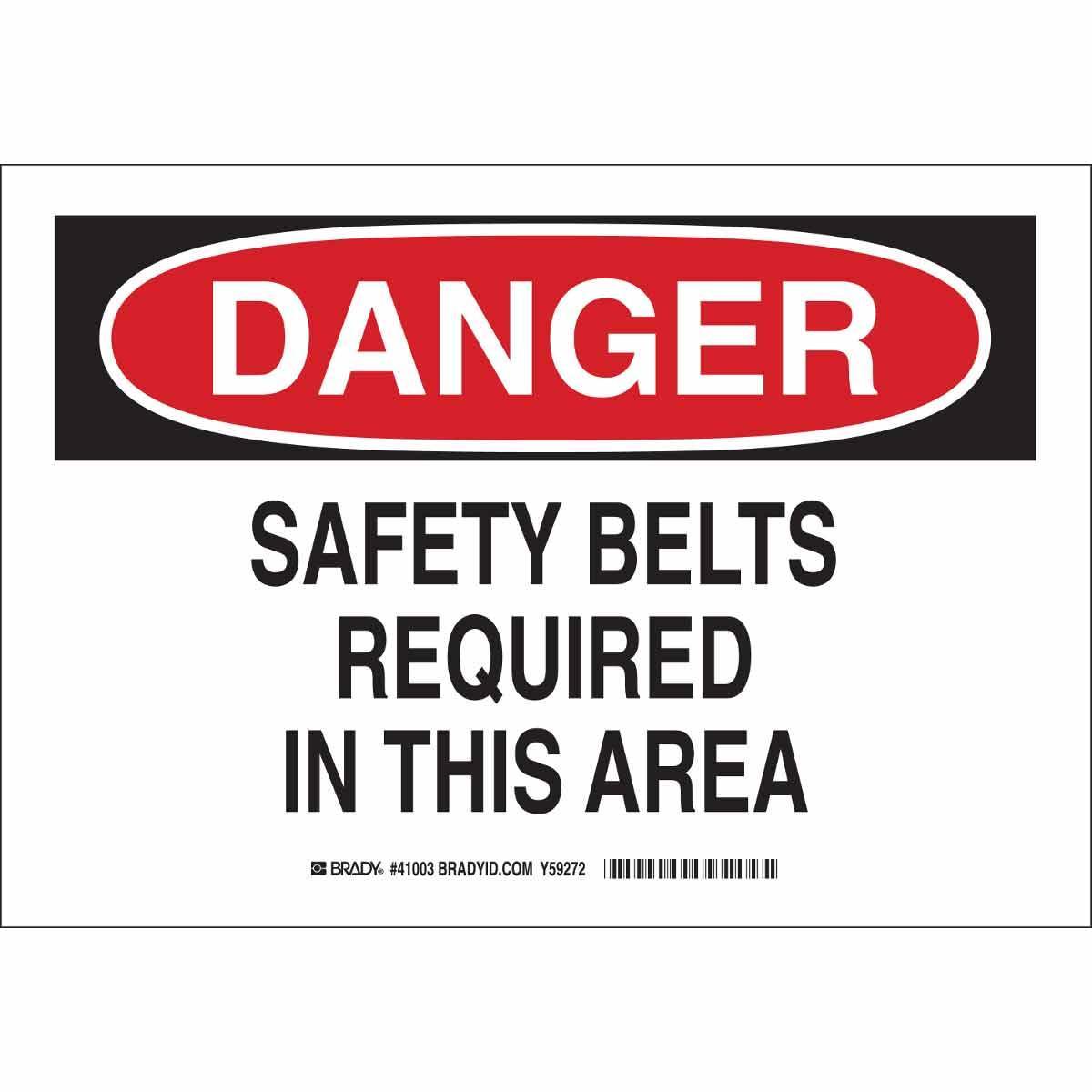 Brady® 84577 Accident Prevention Signs