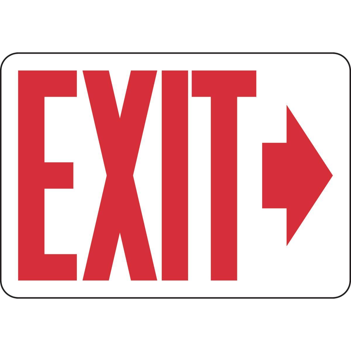 Brady® 41019 Fire, Emergency, Exit & First Aid Signs