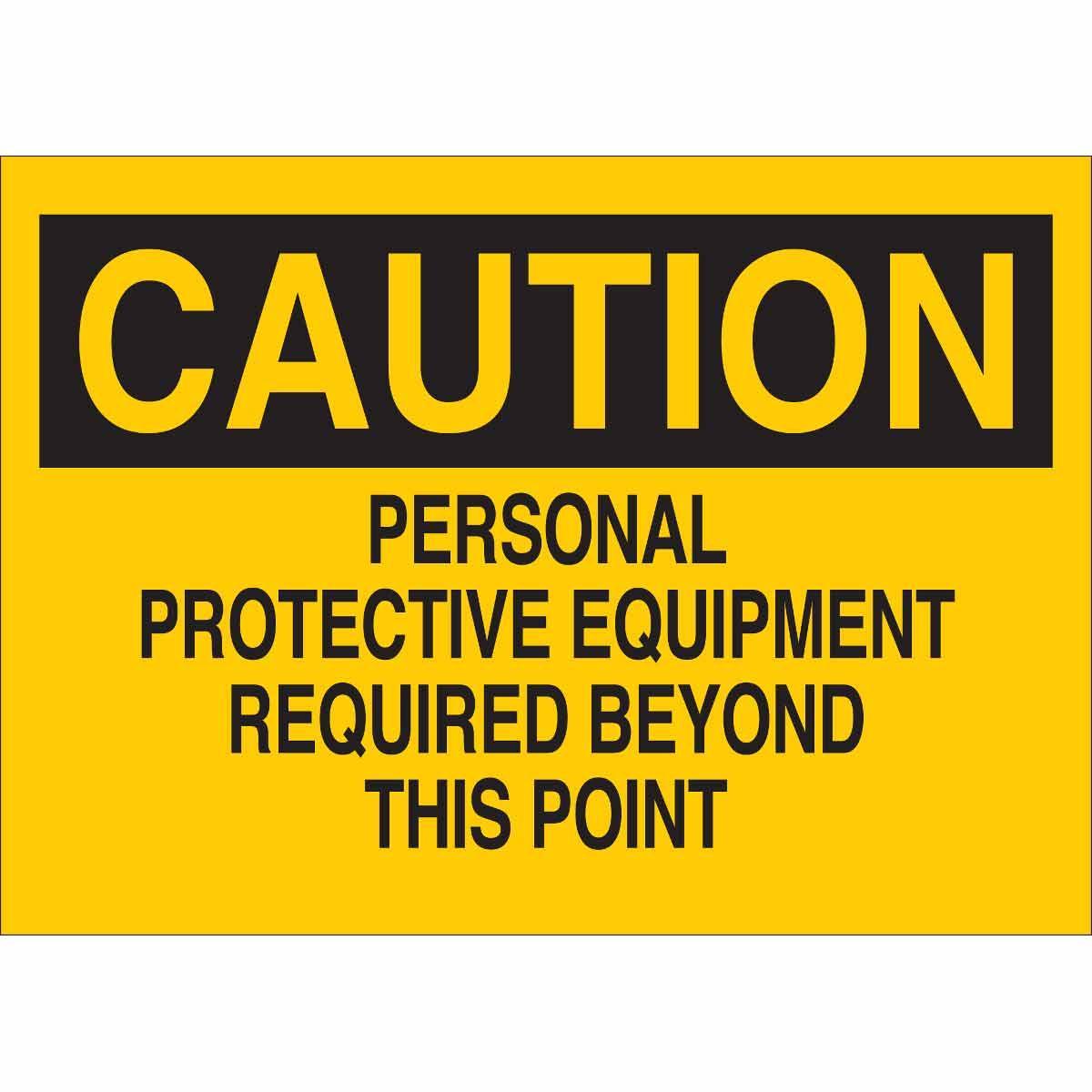 Brady® 25205 Accident Prevention Signs