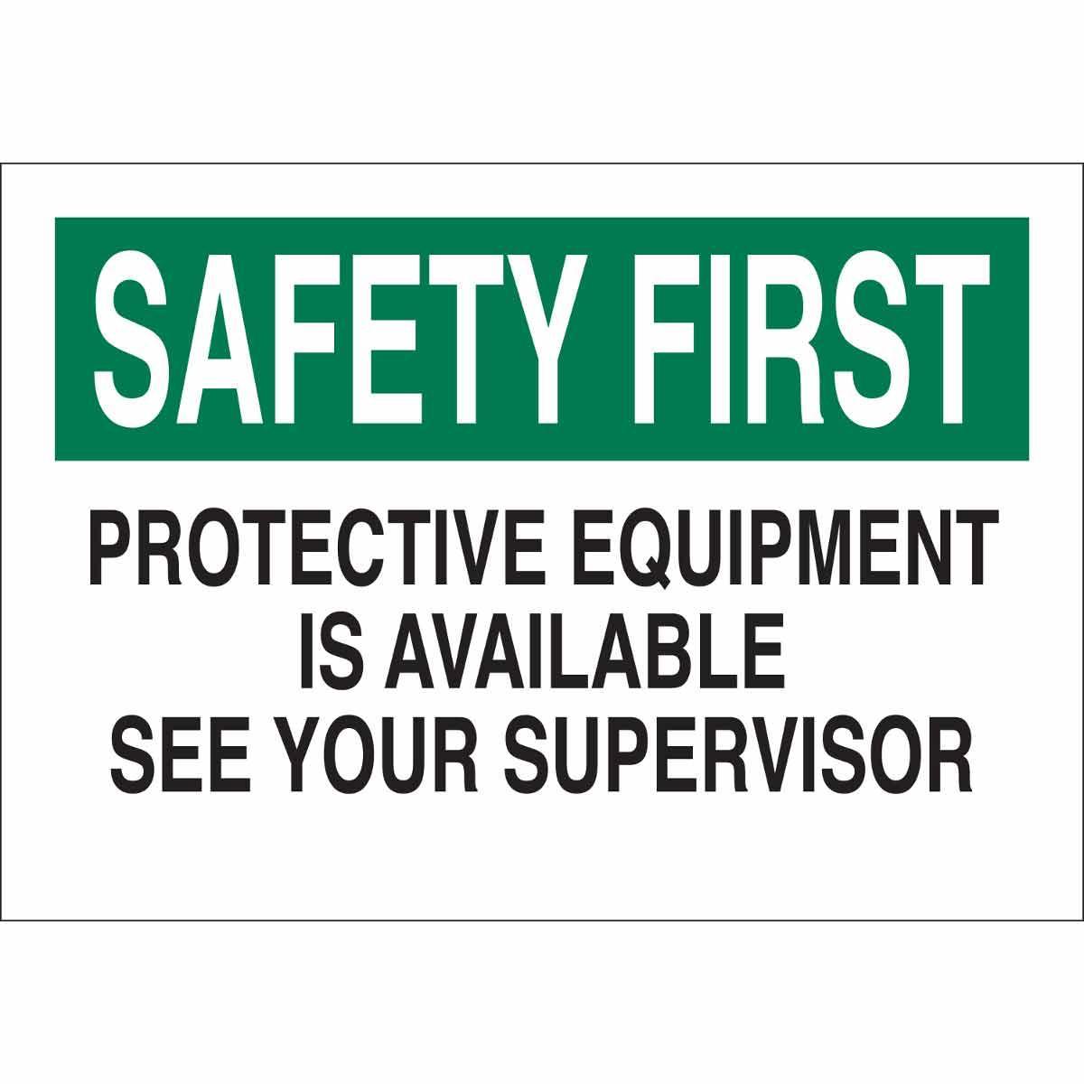 Brady® 25243 Accident Prevention Signs