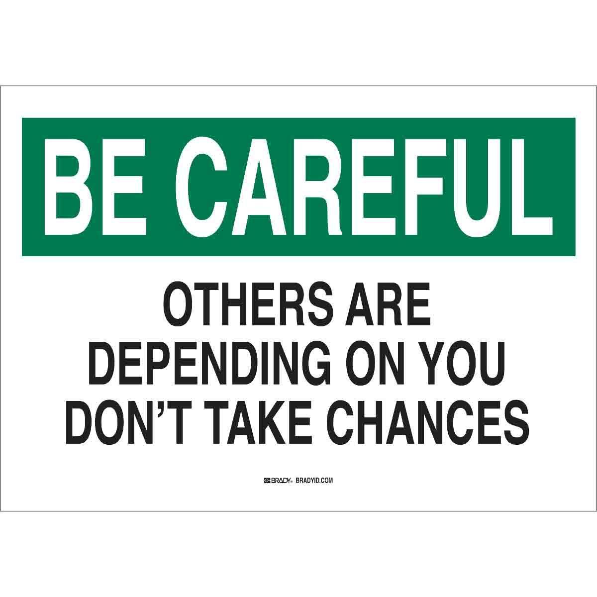 Brady® 42874 Accident Prevention Signs