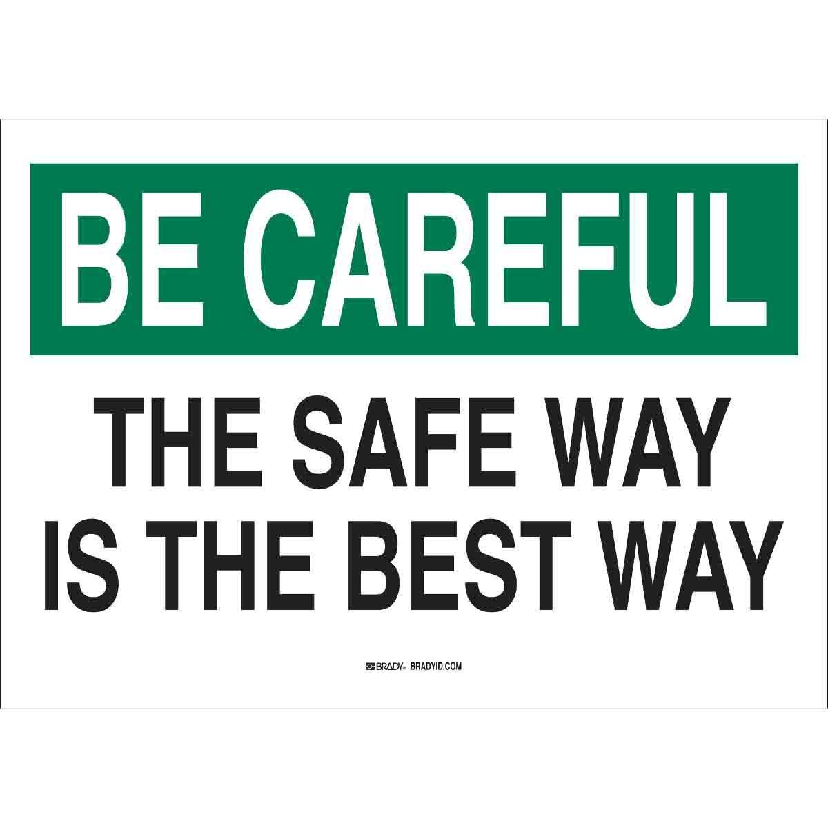 Brady® 42879 Accident Prevention Signs
