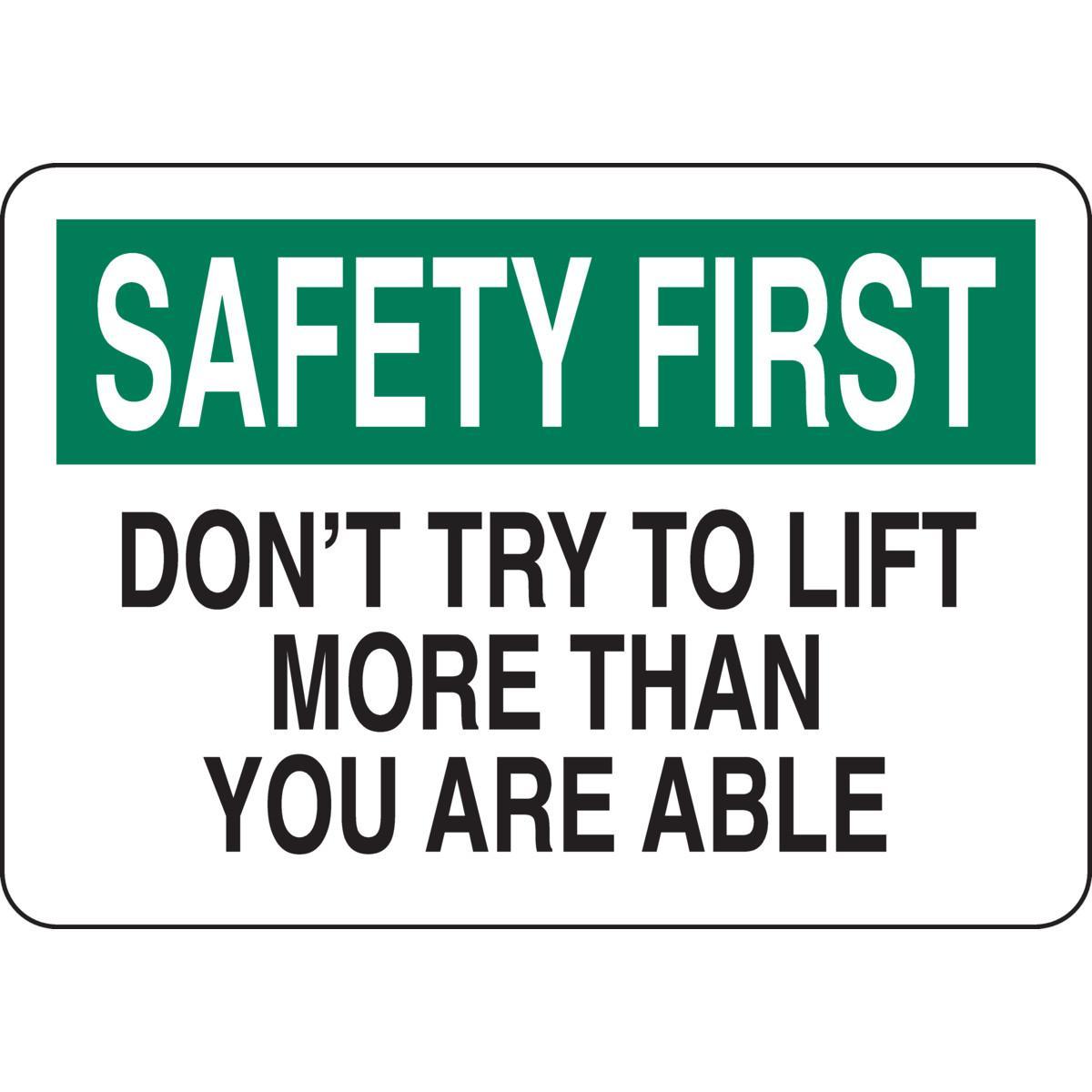 Brady® 25311 Accident Prevention Signs
