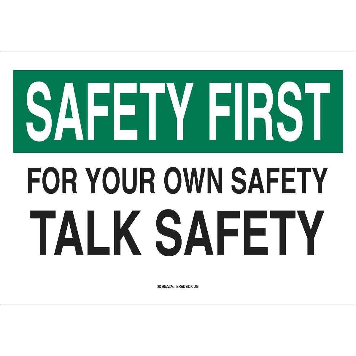 Brady® 42891 Accident Prevention Signs