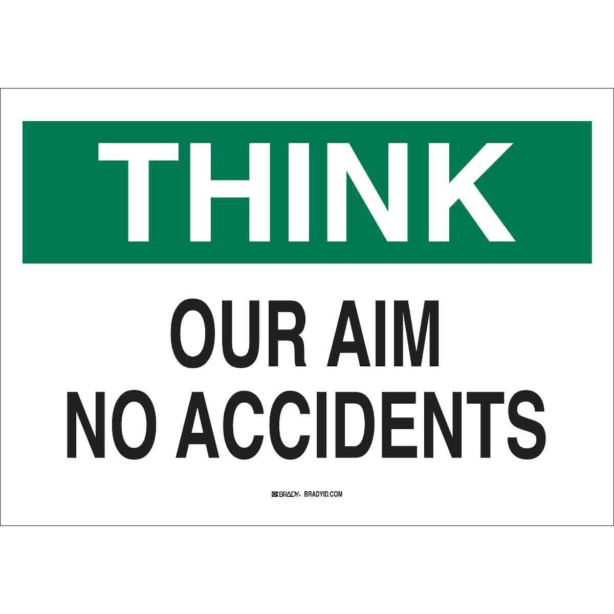 Brady® 42913 Accident Prevention Signs