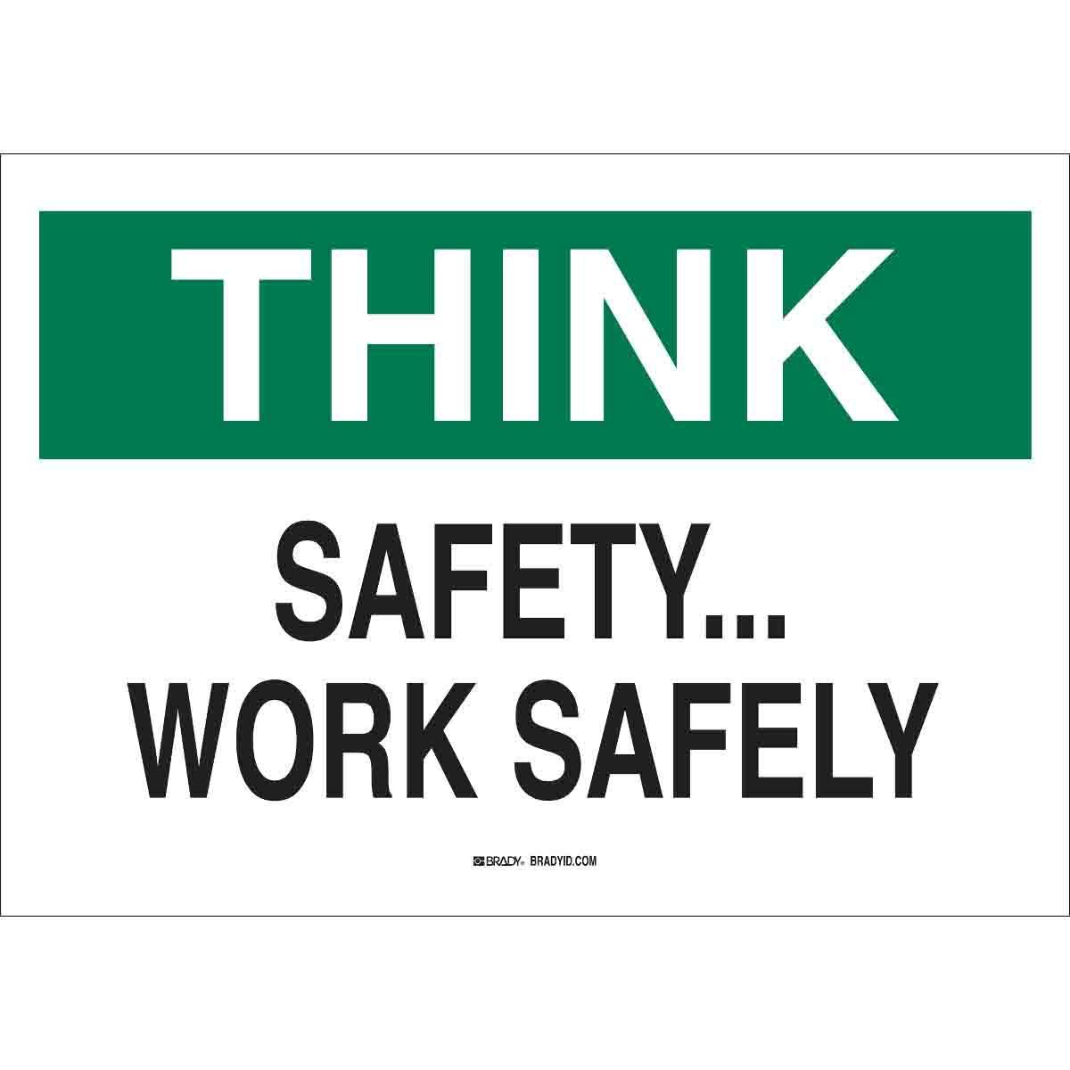 Brady® 25337 Accident Prevention Signs