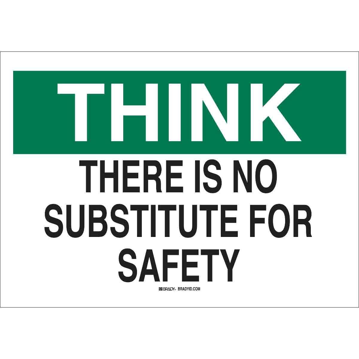 Brady® 25342 Accident Prevention Signs