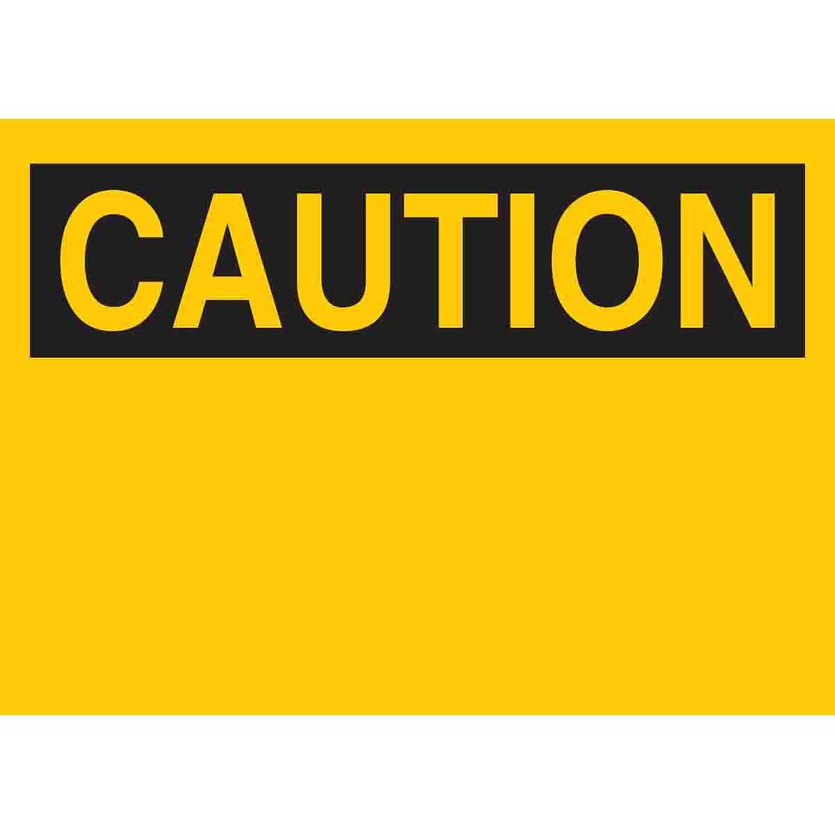 Brady® 25357 Blank Signs & Preprinted Headers