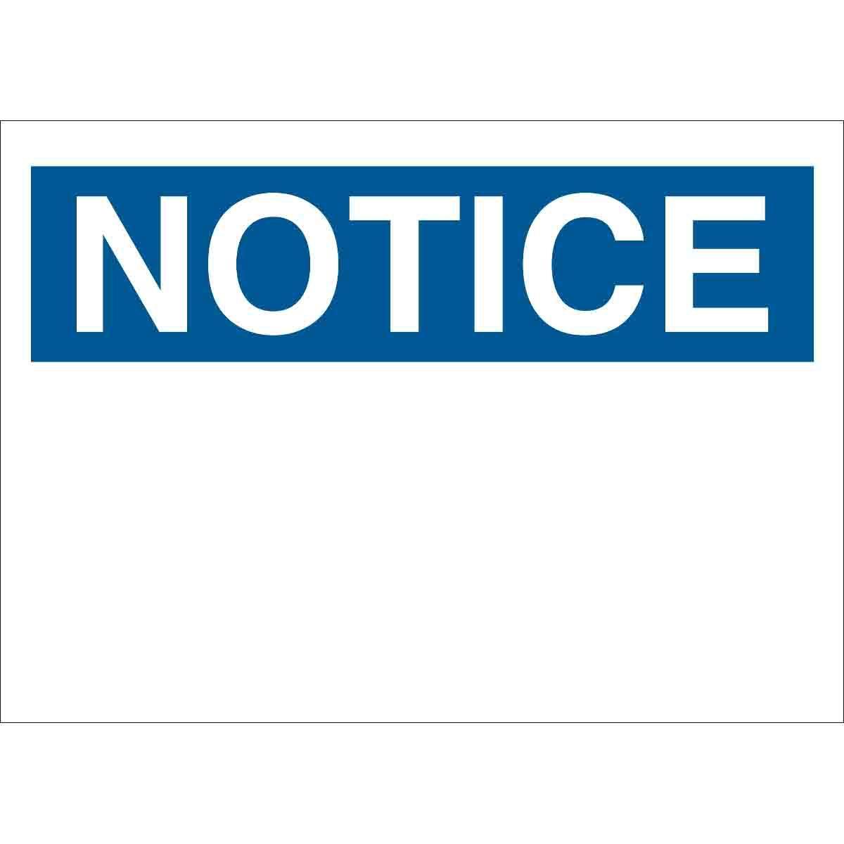 Brady® 65266 Blank Signs & Preprinted Headers