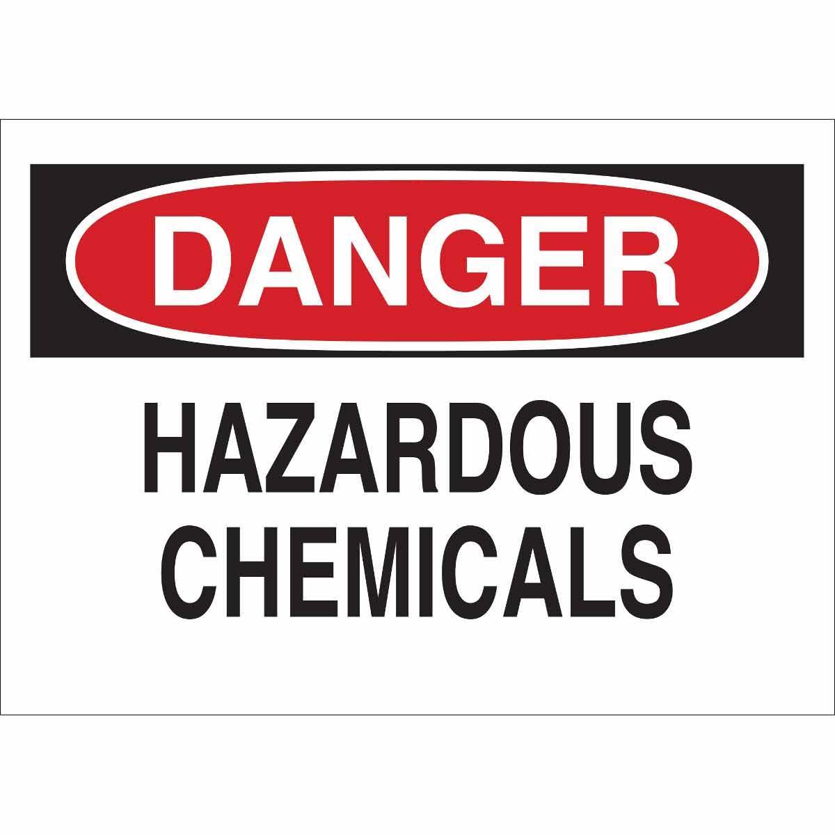 Brady® 70372 Chemical & Hazardous Material Signs