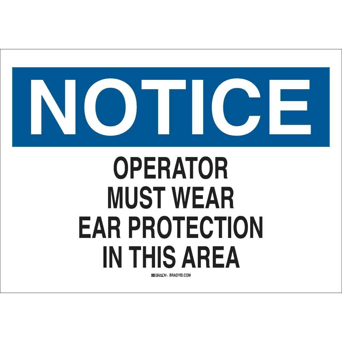 Brady® 43072 Accident Prevention Signs