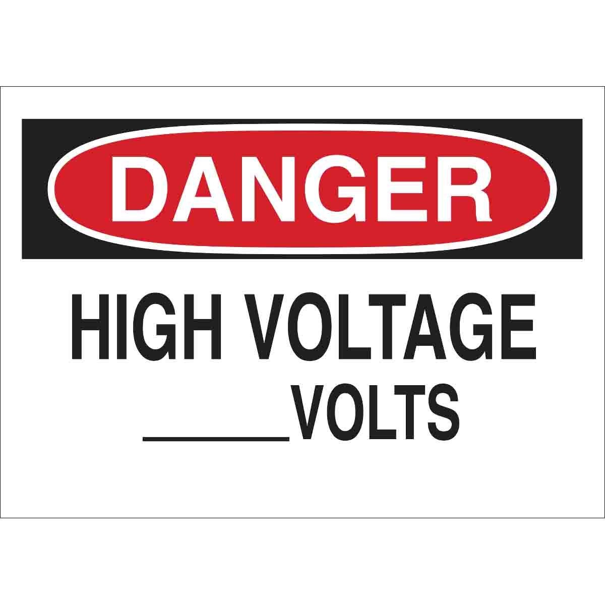Brady® 25552 Accident Prevention Signs