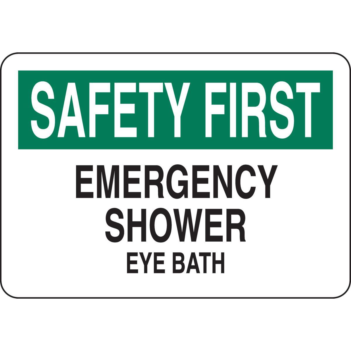 Brady® 25574 Fire, Emergency, Exit & First Aid Signs