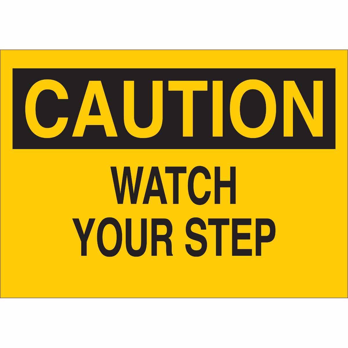 Brady® 74455 Accident Prevention Signs