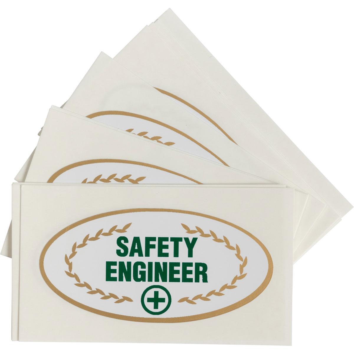 Brady® 43194 Hard Hat Labels & Reflective Strip