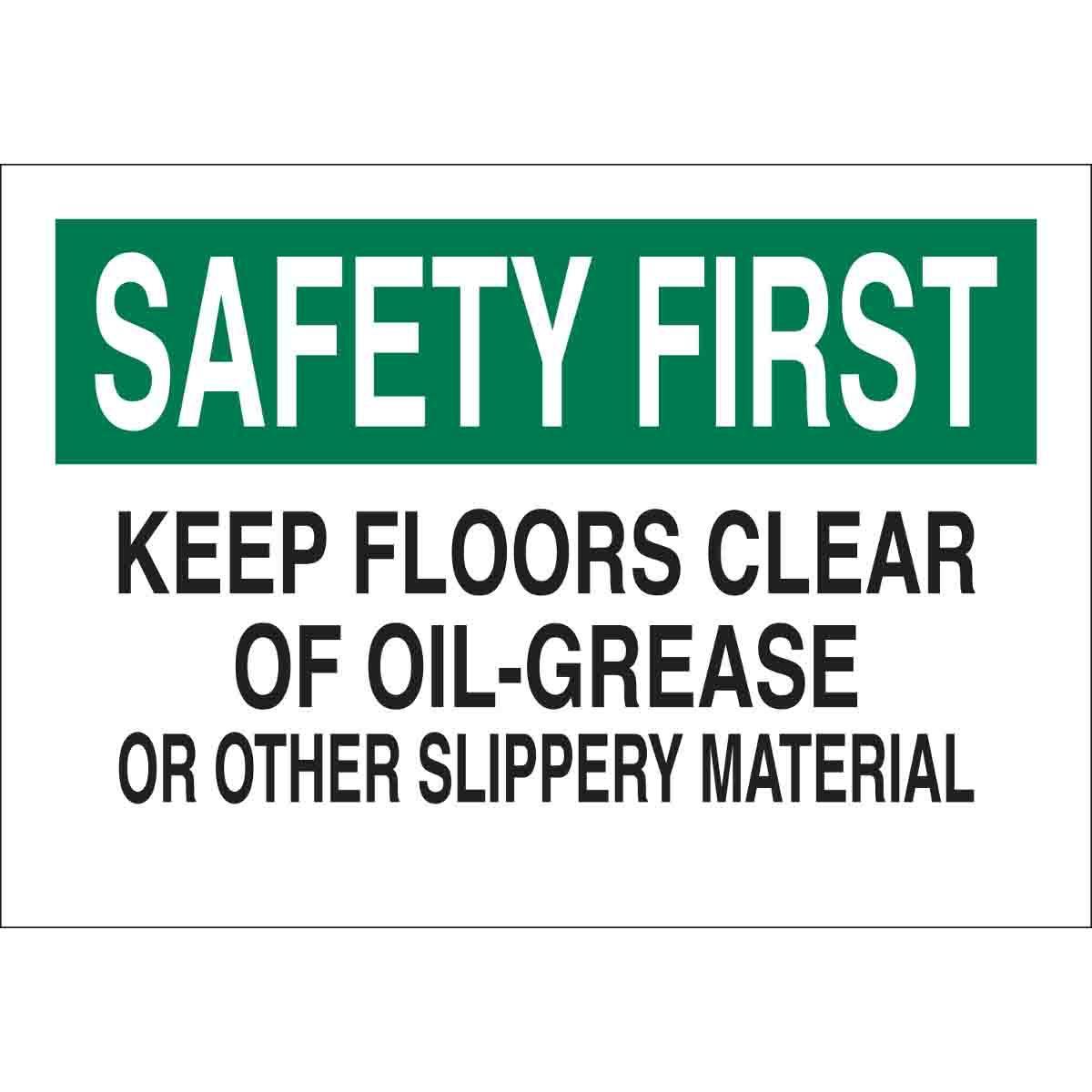 Brady® 85133 Accident Prevention Signs