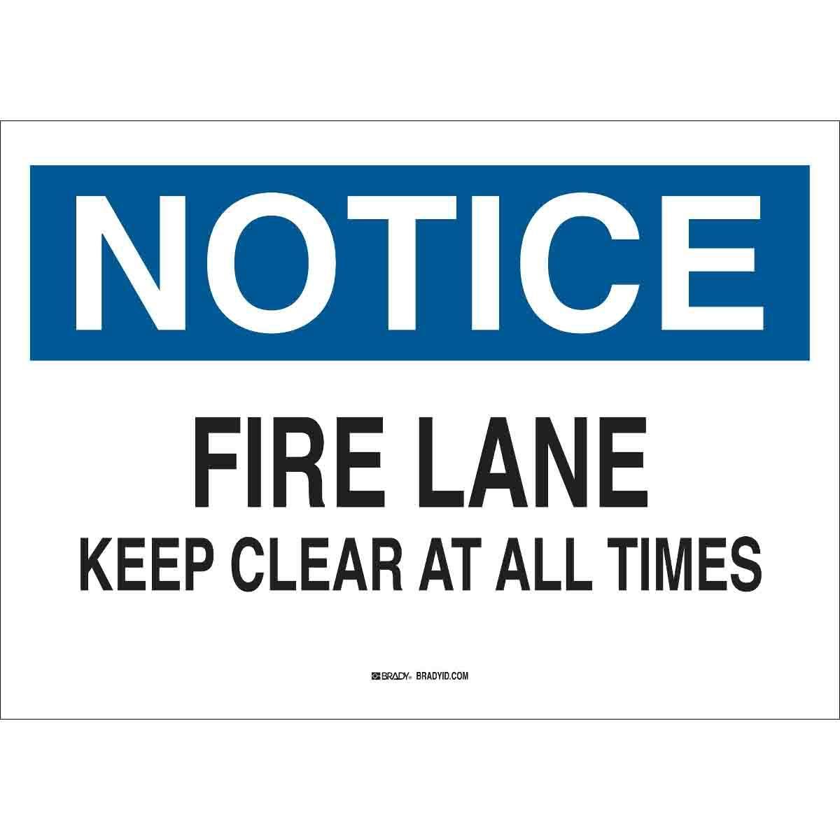 Brady® 43258 Fire, Emergency, Exit & First Aid Signs