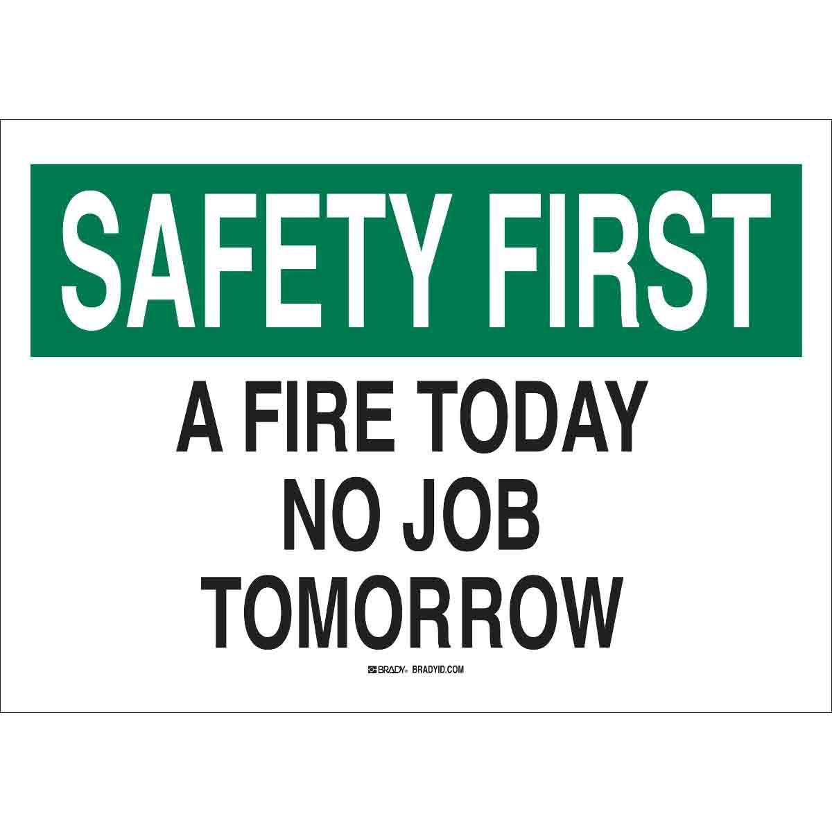 Brady® 43265 Accident Prevention Signs