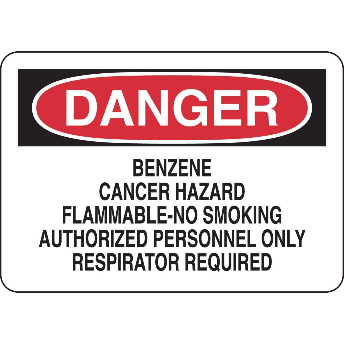Brady® 85443 Chemical & Hazardous Material Signs