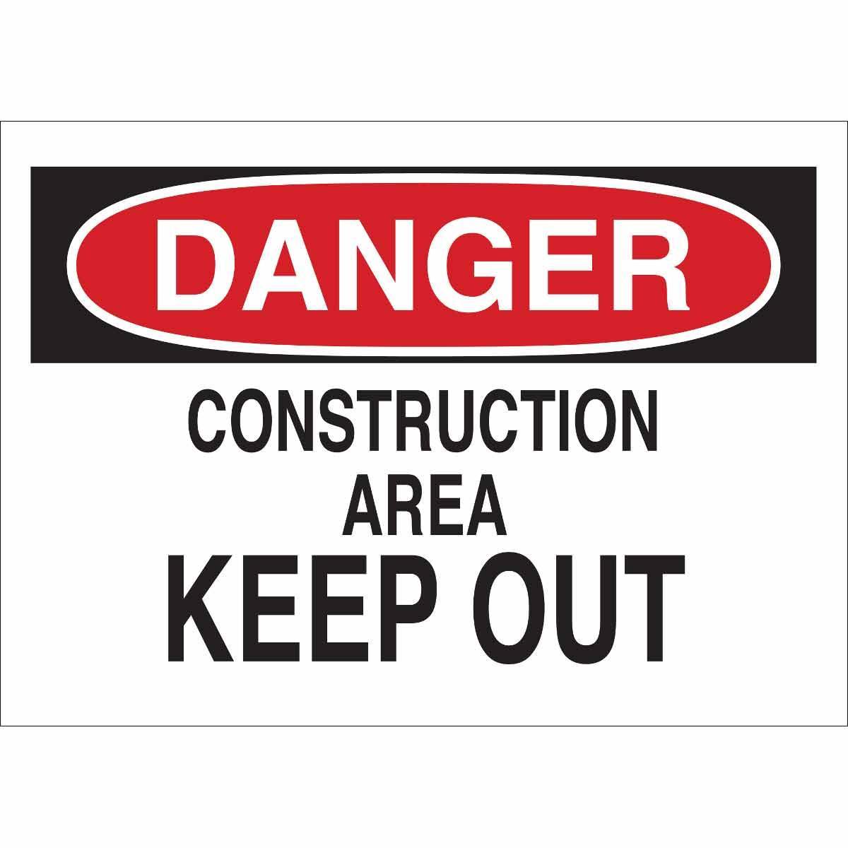 Brady® 25804 Access & Security Signs
