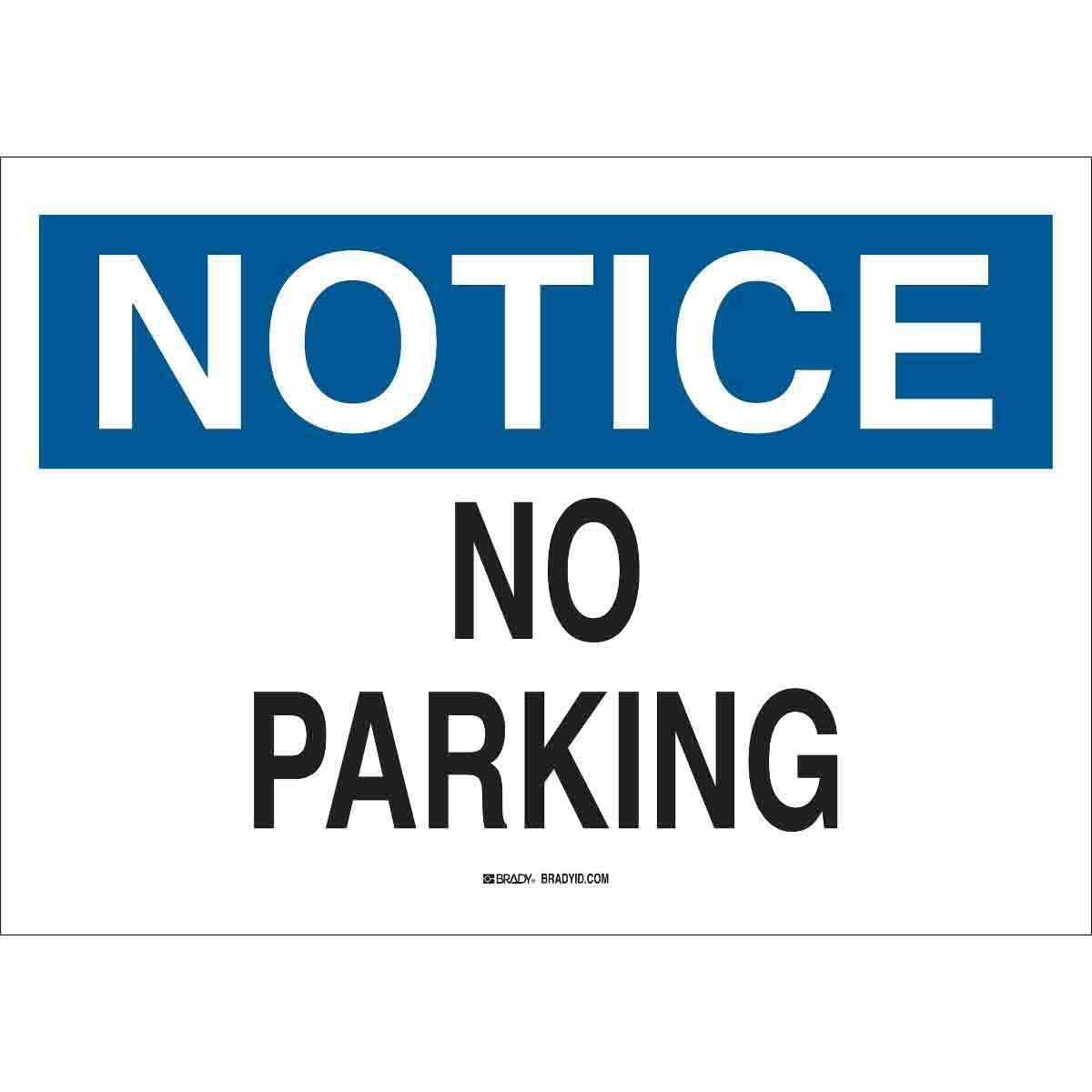 Brady® 47329 Parking & Traffic Signs