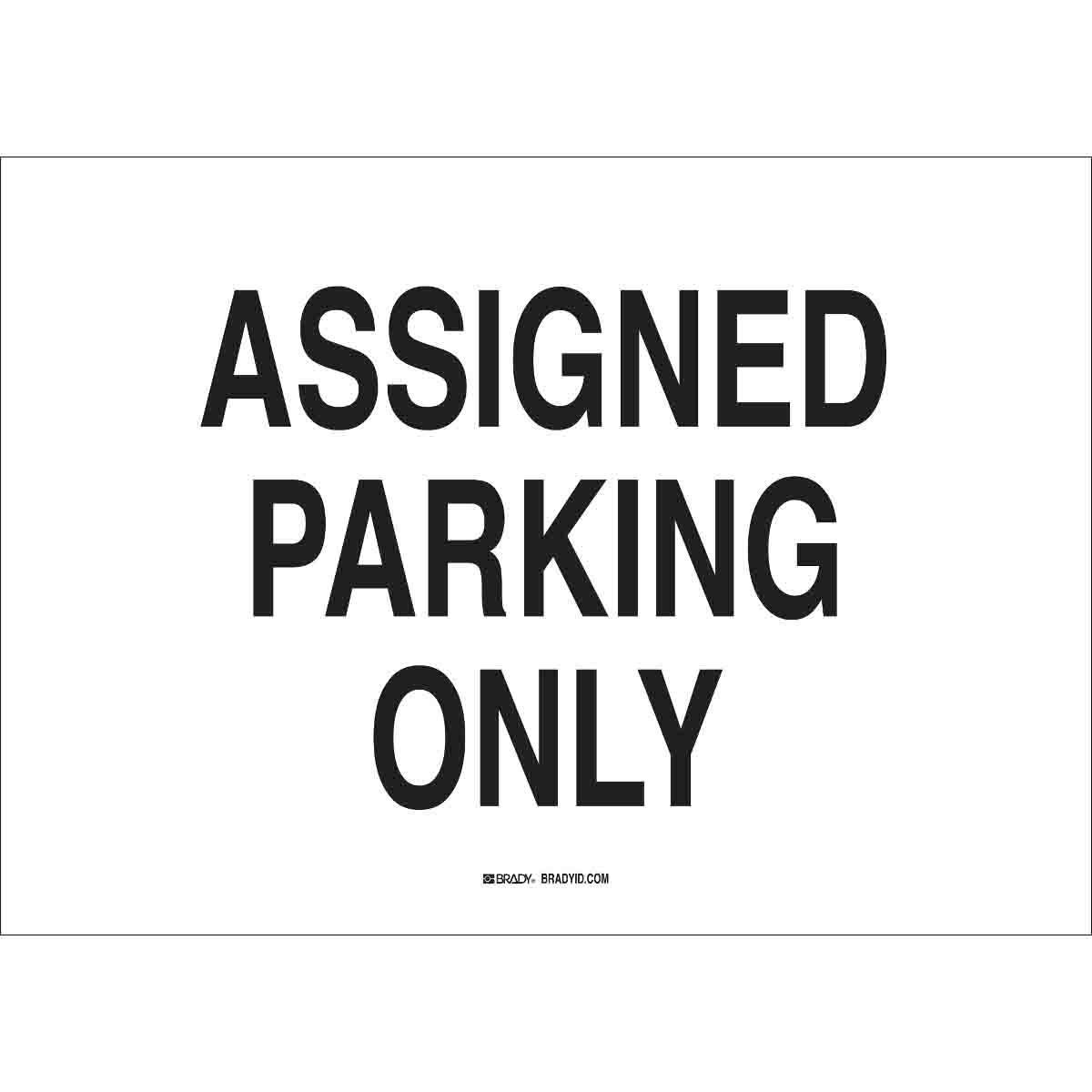 Brady® 43421 Parking & Traffic Signs