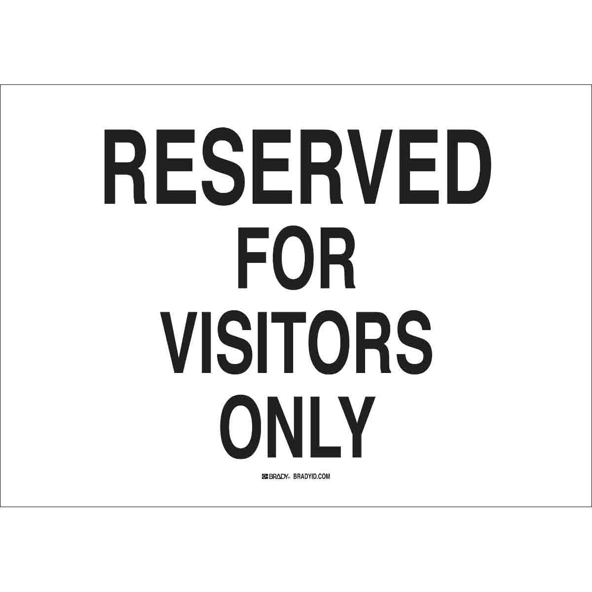 Brady® 43442 Parking & Traffic Signs
