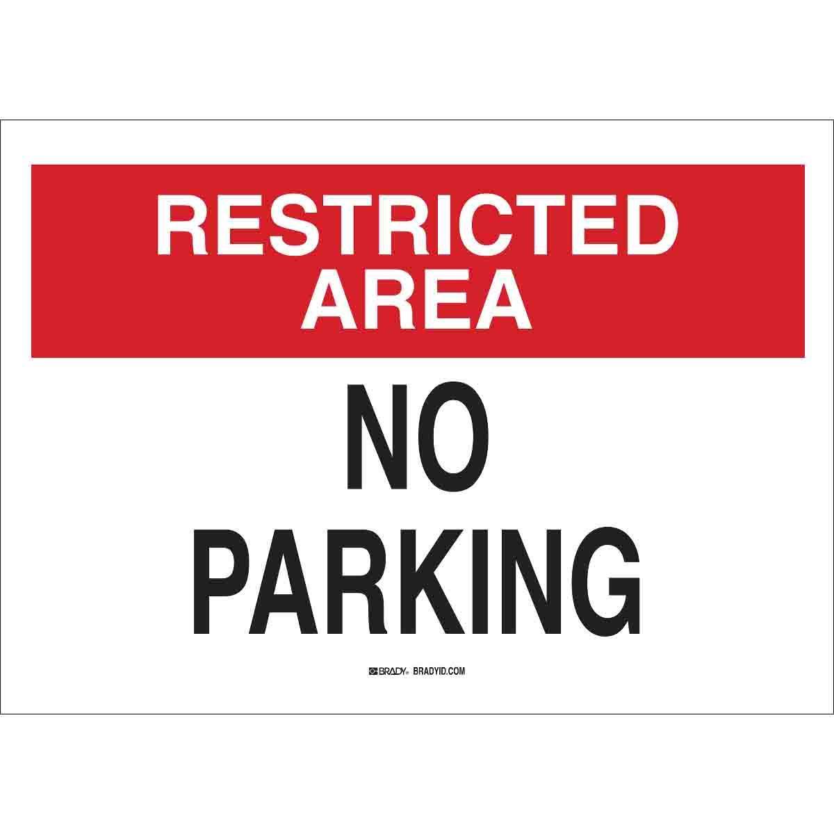 Brady® 75137 Parking & Traffic Signs