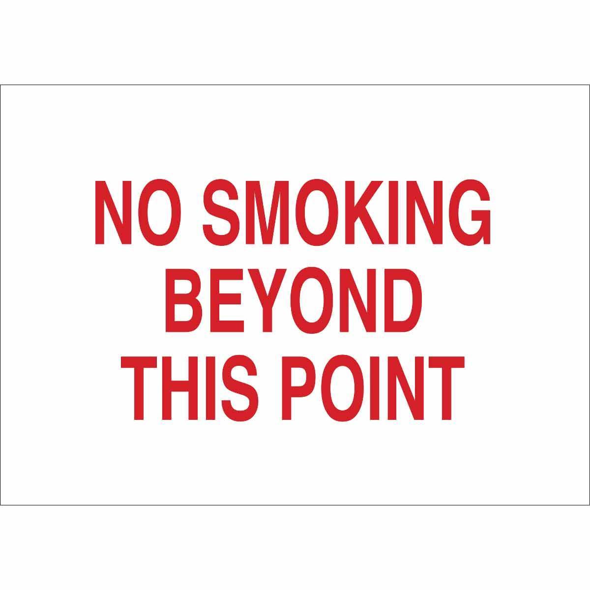 Brady® 25884 No Smoking & Restricted Activity Signs