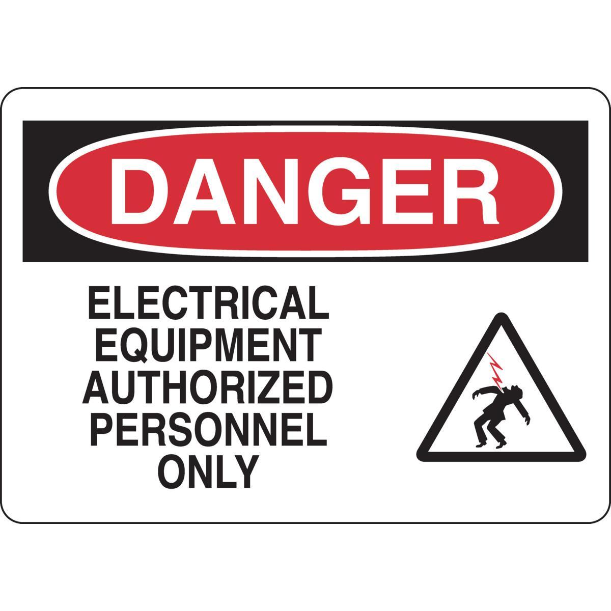 Brady® 25897 Access & Security Signs