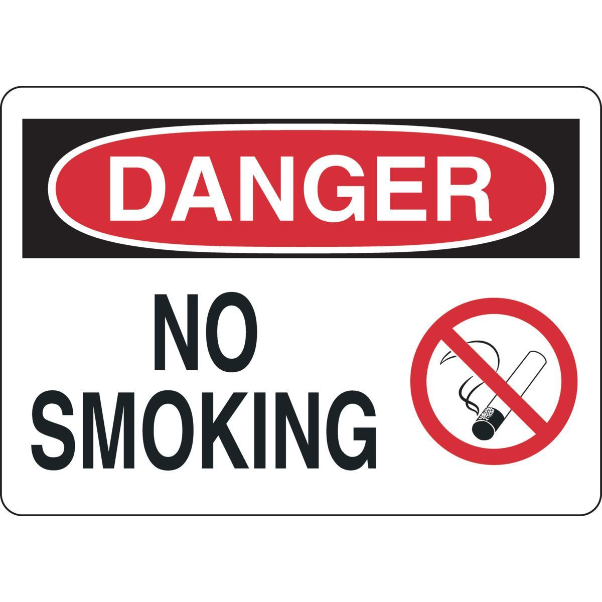 Brady® 25912 No Smoking & Restricted Activity Signs