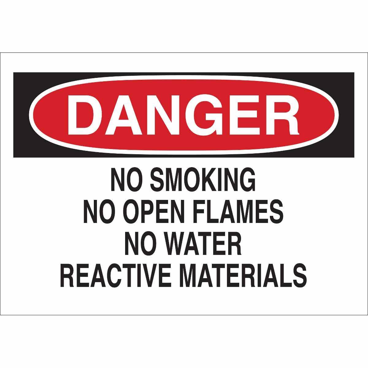 Brady® 43504 No Smoking & Restricted Activity Signs