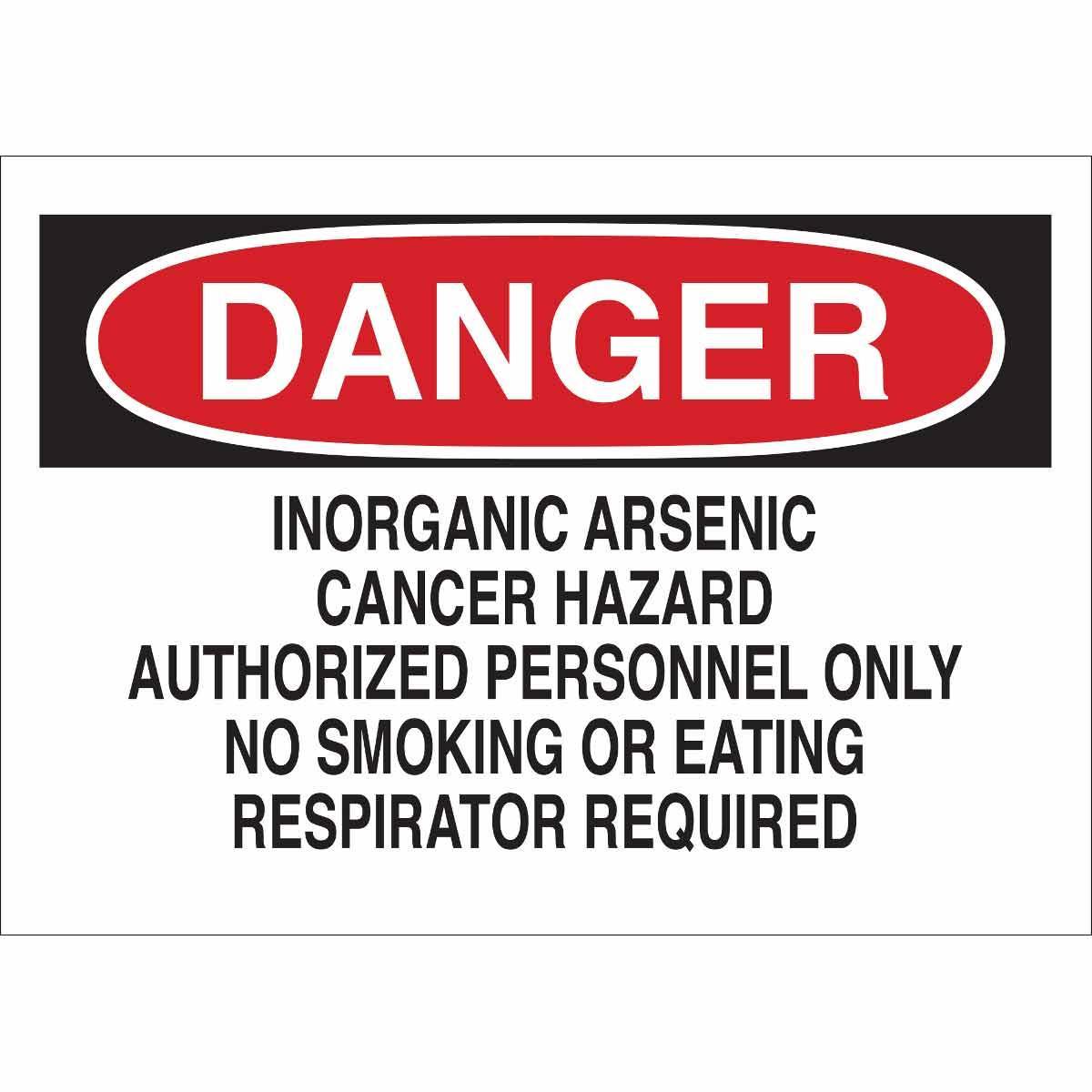 Brady® 43505 Chemical & Hazardous Material Signs